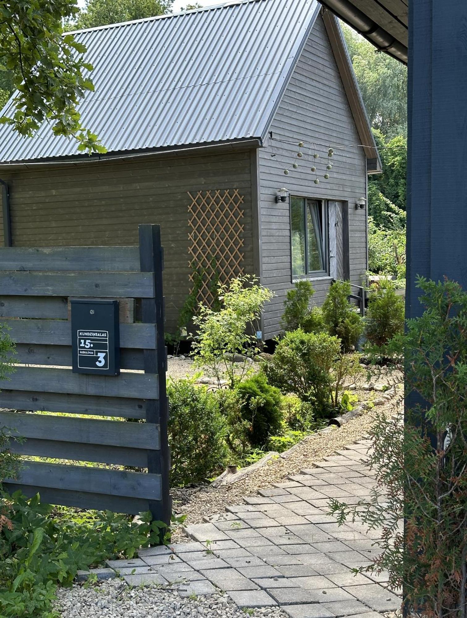 Amazing Little House On An Island With Garden Villa Riga Exterior photo